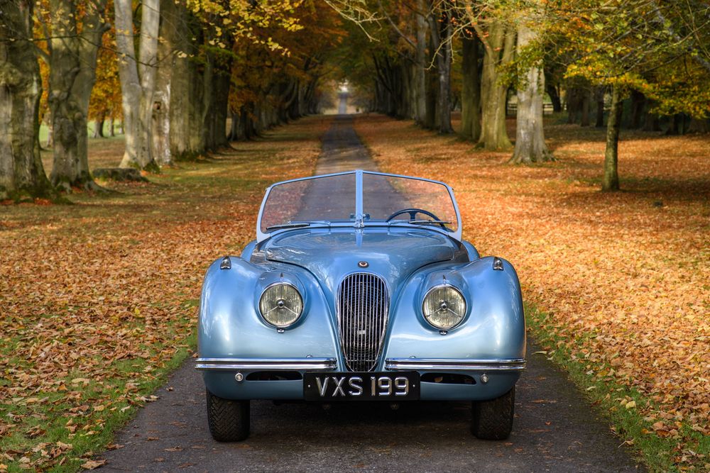 1950 Jaguar XK120 aluminium body